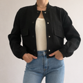 Veste bombers noir