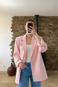 Veste blazer rose
